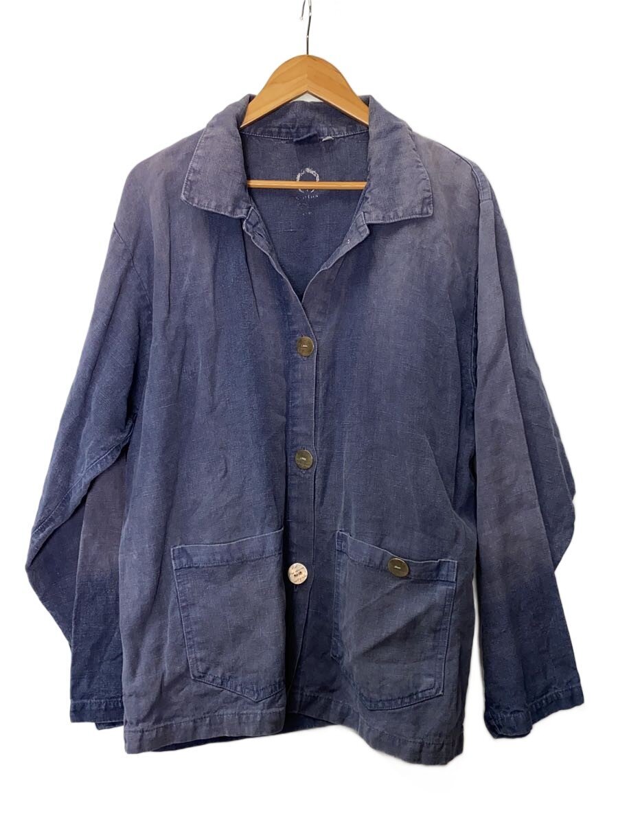 その他ブランド / カバーオール/--/リネン/NVY/無地