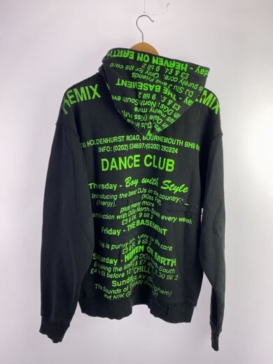 商品画像：パーカー/XL/コットン/BLK/総柄/915136 2