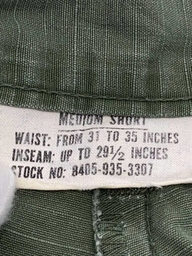 商品画像：60S/カーゴパンツ/31/コットン/KHK/DSA-100-67-C-3342/8415-935-330// 5