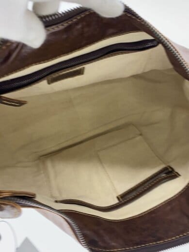 商品画像：ショルダーバッグ/レザー/BRW 6