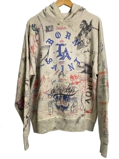 商品画像：パーカー/XL/コットン/GRY/プリント/SM-YS8-0000-C11 1