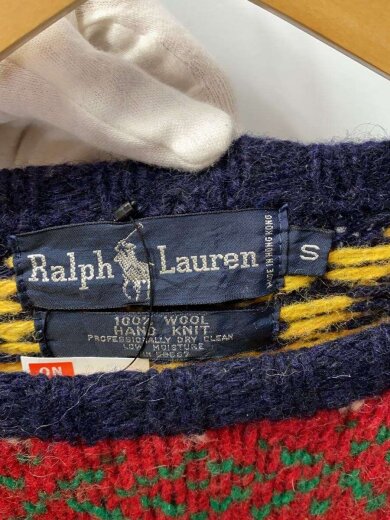 商品画像：ニット・セーター(厚手)/S/ウール/マルチカラー/総柄 3