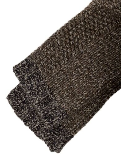 商品画像：カーディガン(厚手)/S/ウール/BRW/無地/S.0242 6