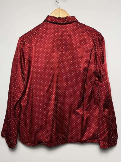 商品画像：長袖シャツ/2/コットン/RED/花柄 2