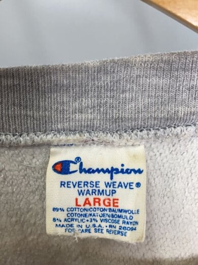 商品画像：スウェット/L/コットン/GRY// 3