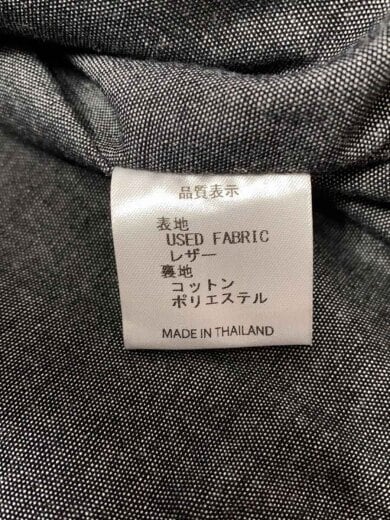 商品画像：レザージャケット・ブルゾン/2/レザー/BLK/無地 4