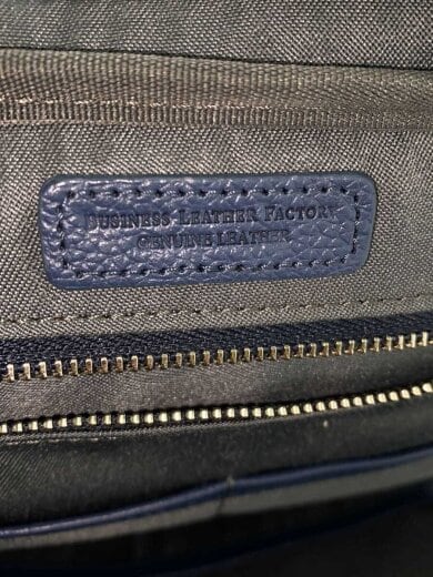 商品画像：リュック/レザー/NVY 5