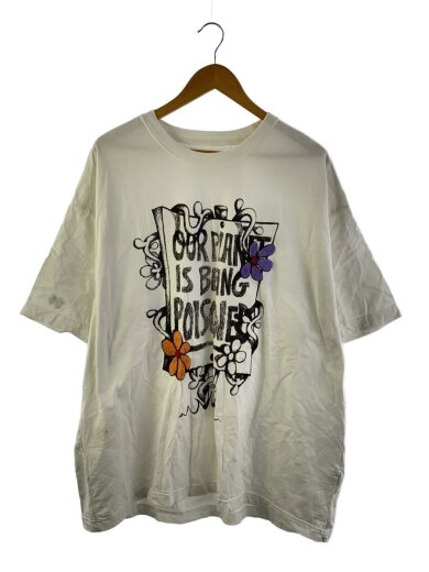 商品画像：Tシャツ/XL/コットン/WHT/プリント 1