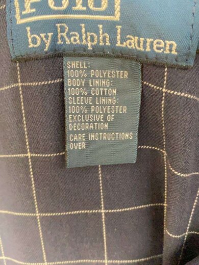 商品画像：ジャケット/L/ポリエステル/NVY/無地 5