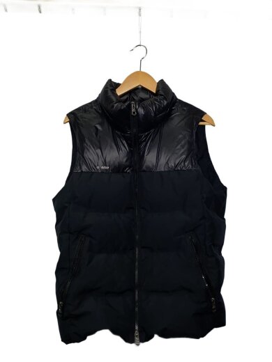商品画像：ダウンベスト/L/ナイロン/BLK/USO-23103 1