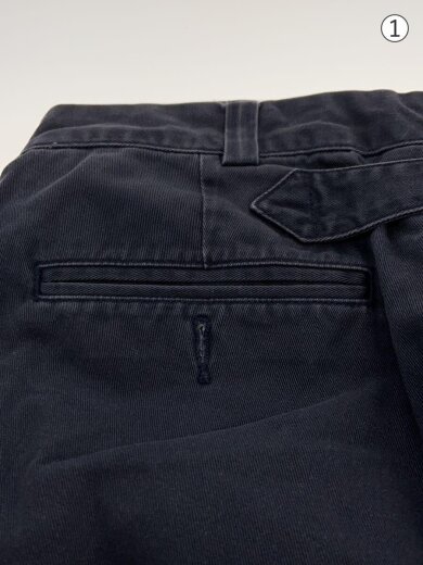 画像：POLO RALPH LAUREN90s/BATEMAN PANT/ボトム/35/コットン/NVY/無地6