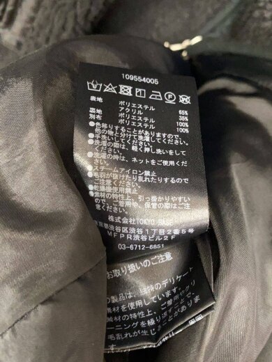 商品画像：ジャケット/2/ポリエステル/BLK/109554005 5