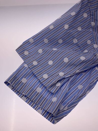 商品画像：半袖シャツ/M/コットン/BLU/ドット/DK-B044 6