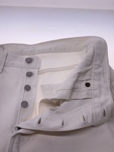 商品画像：ストレートパンツ/31/コットン/WHT/無地 3