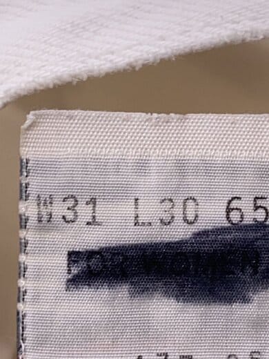 商品画像：ストレートパンツ/31/コットン/WHT/無地 5