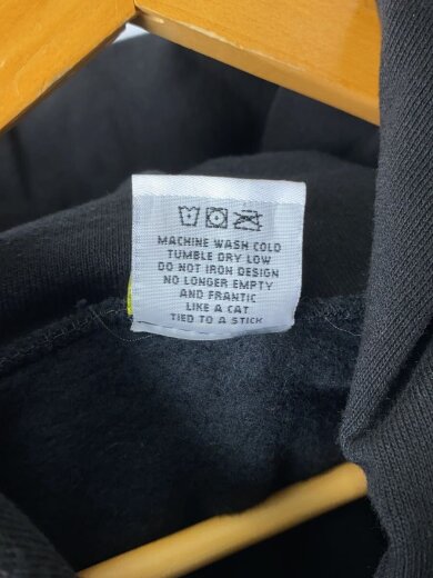 商品画像：パーカー/XXL/コットン/BLK/無地 4