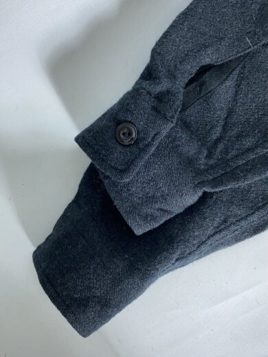 商品画像：長袖シャツ/--/ウール/BLK/無地 5