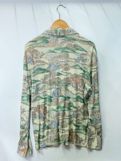 商品画像：長袖シャツ/XL/--/GRN/総柄 2