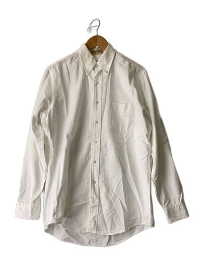 商品画像：長袖シャツ/15.5/コットン/WHT/無地// 1