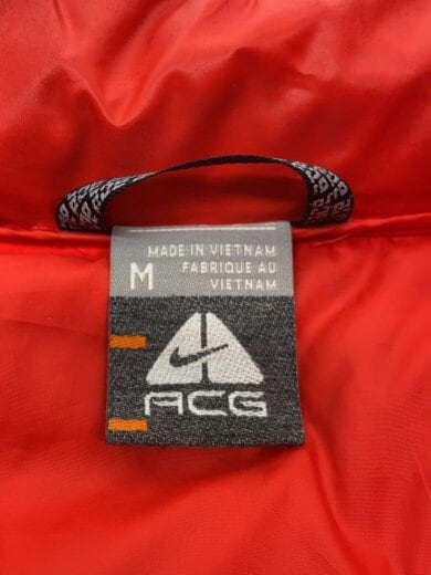 商品画像：ダウンベスト/M/ナイロン/RED/無地/258831-643 3