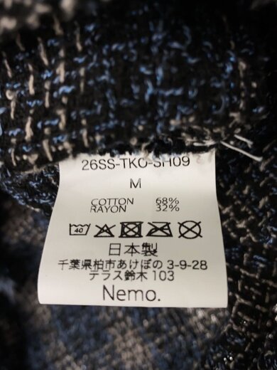 商品画像：tokiO/ジャケット/M/コットン/BLK/26SS-TKO-SH09// 4