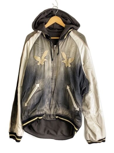 商品画像：25AW/Reversible Hoodie Layered Souvenir/50/コットン/BLK/J15BL143// 1