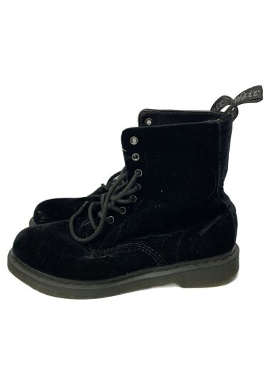 商品画像：ブーツ/US8/BLK/ベロア/AW004 1