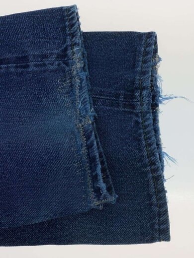 商品画像：70s/VT/501/BIGE/実寸W31/デニム/インディゴ/平行ステッチ/リペア多/染め/ボ 6