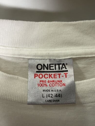 画像：ONEITATシャツ/L/コットン/WHT/プリント//3