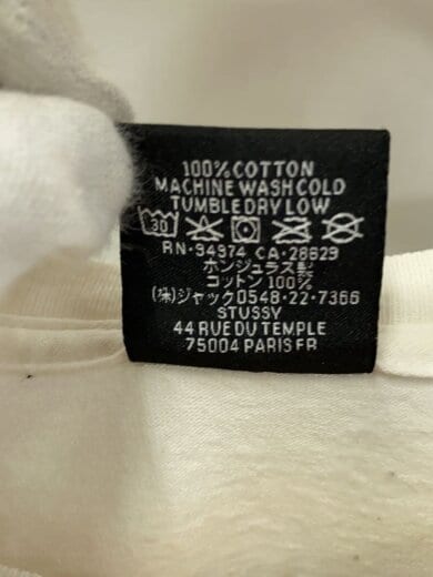 商品画像：Tシャツ/M/コットン/WHT/プリント// 4