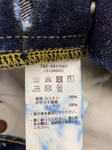 商品画像：ストレートパンツ/32/コットン/IDG/無地/782-291001 5