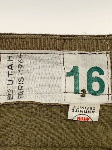 商品画像：60S/M-52/ストレートパンツ/その他/ウール/KHK// 4