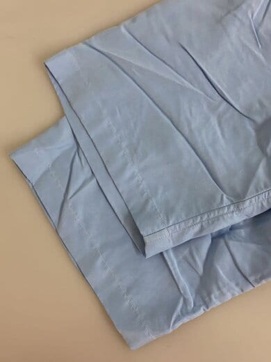 商品画像：I/オープンカラーシャツ/半袖シャツ/S/コットン/BLU/汚れ有 5