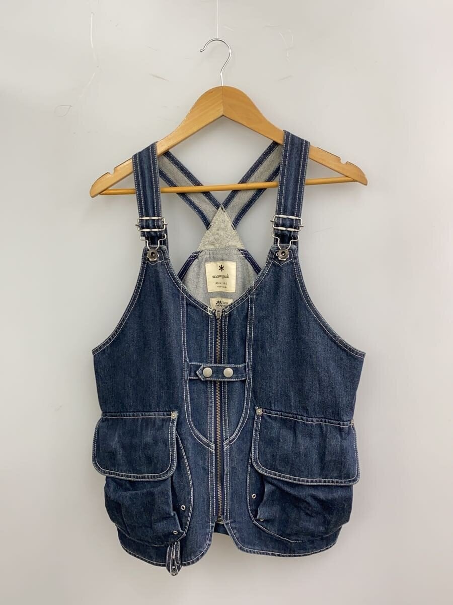  peak / ベスト/M/コットン/IDG/無地/JK-20SU122