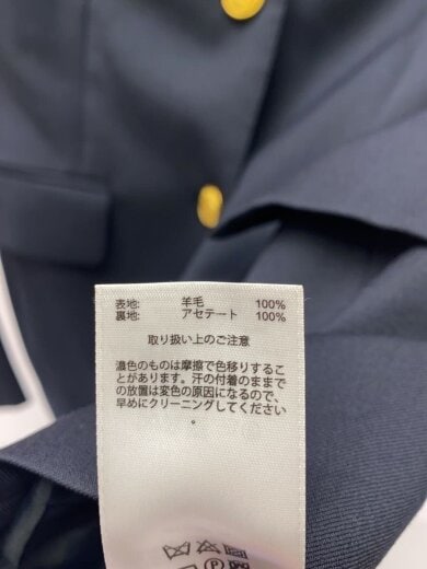 商品画像：レディース/TOLLEGNO1900生地/金ボタン/ブレザー//テーラードジャケット/ウール/NVY 5