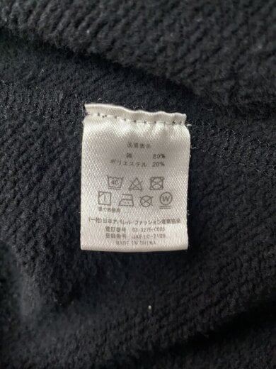 商品画像：パーカー/XL/コットン/BLK/無地 4