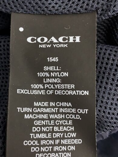 商品画像：ジャケット/S/ナイロン/NVY/無地 4