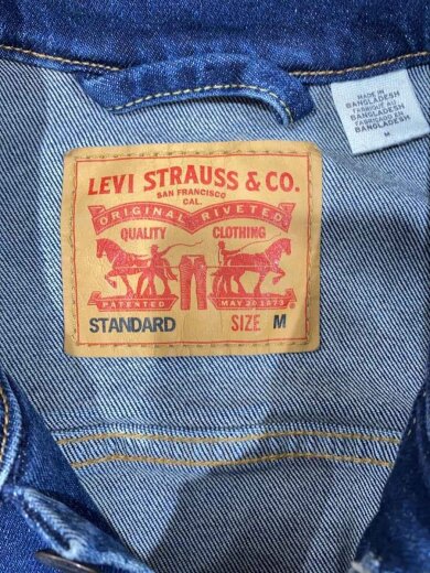 商品画像：3rd TYPE DENIM TRUCKER JACKET/PC9-72334-0322/M/コットン/インディゴ 3