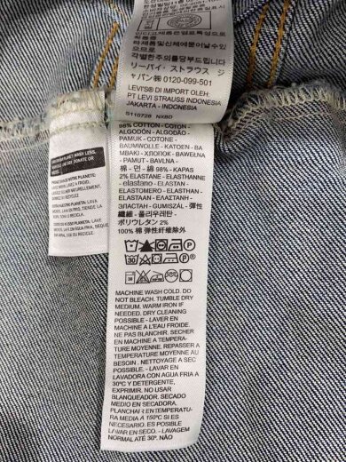 商品画像：3rd TYPE DENIM TRUCKER JACKET/PC9-72334-0322/M/コットン/インディゴ 4