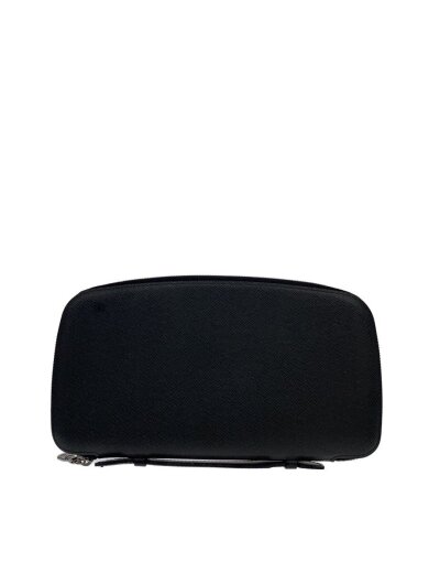 商品画像：セカンドバッグ/レザー/BLK/無地/M30652/オーガナイザーアトール/青錆有 1