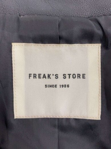 商品画像：ダブルライダースジャケット/S/羊革/BLK/無地/173-3502 3