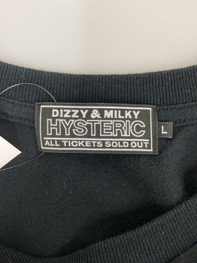 商品画像：Tシャツ/L/コットン/BLK/無地 3