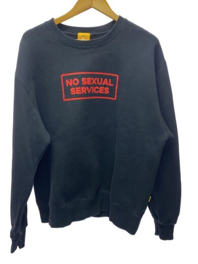 商品画像：スウェット/L/コットン/BLK/無地 1