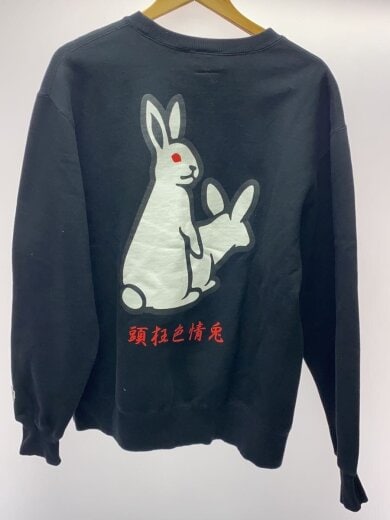 商品画像：スウェット/L/コットン/BLK/無地 2