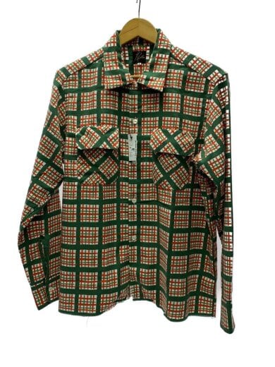 商品画像：長袖シャツ/S/ポリエステル/マルチカラー/チェック 1