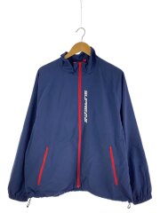 ジャケット/L/ナイロン/NVY/25SS/Contrast Zip Track Jacket