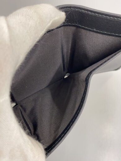 商品画像：2つ折り財布/レザー/BLK/レディース// 6