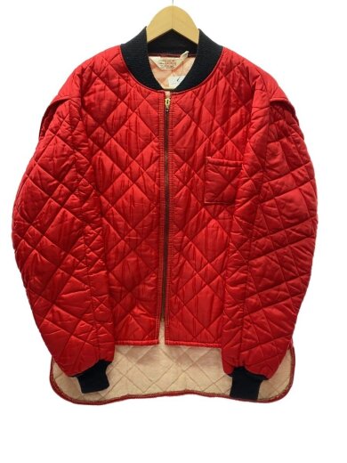 商品画像：dacron/キルティングジャケット/--/ポリエステル/RED/無地// 1