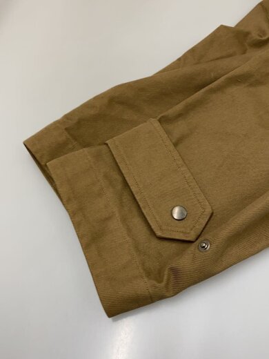 商品画像：コート/S/コットン/BRW/無地/579-3110001/COTTON RECYCLED POLYESTER CO// 5