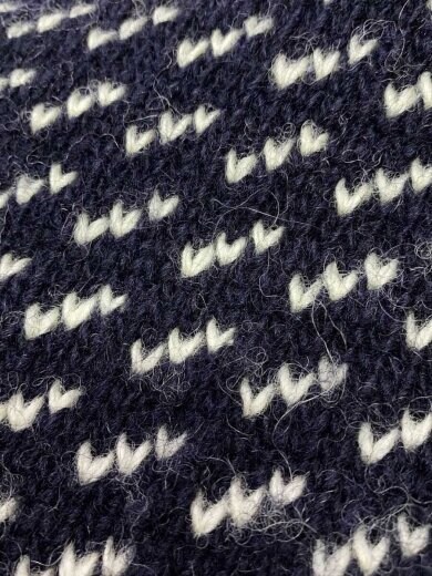 商品画像：ニット・セーター(厚手)/XL/ウール/NVY/無地// 7